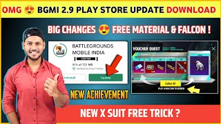 अख़िरकार 😍 Free Material amp X Suit  Bgmi 29 Update is Here  Bgmi New Event  Bgmi New Update [upl. by Yajiv]