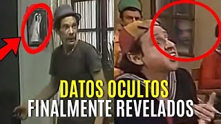 SECRETOS NUNCA REVELADOS del CHAVO DEL 8 curiosidades y cosas que no sabias del chavo del 8 [upl. by Anuat886]