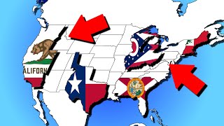 FIXING The American STATE Borders [upl. by Bale]