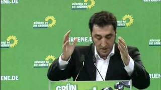 Politische Rede von Cem Özdemir auf der BDK09 in Berlin [upl. by Aikcin]