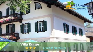 Villa Egger  Lofer Hotels Austria [upl. by O'Donovan930]