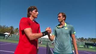 Bullshit Russian Daniil Medvedev vs Small Kid Who Doesnt Know How to Fight Stefanos Tsitsipas [upl. by Serge]