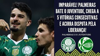 IMPARÁVEL PALMEIRAS VENCE MAIS UMA CHEGA A MELHOR SEQUÊNCIA DESDE 23 E ACIRRA DISPUTA PELA PONTA [upl. by Amir783]