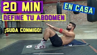 Rutina Intensa para Marcar Abdomen  Abdominales 20 Minutos En Casa [upl. by Kalagher347]