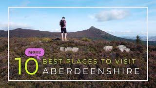 10 MORE of the Best Places to Visit Aberdeenshire Scotland  No Castles [upl. by Alihet]