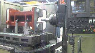 Kuraki KBT  13DX CNC Horizontal Boring Mill 2 [upl. by Burgener]