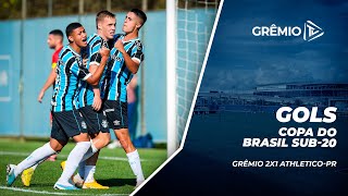 GOLS  GRÊMIO 2X1 ATHLETICOPR COPA DO BRASIL SUB20 [upl. by Krystle]