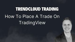 How To Place A Live Trade On TradingView [upl. by Drarej]