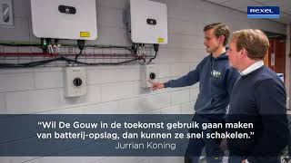 Project 124 Energyrazonnepanelen voor Machinefabriek De Gouw  Rexel Topics [upl. by Brendan]