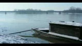 Le pont canal de briare sous la neige [upl. by Ainola]