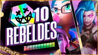 10 REBELDES 😎😎😎  El que sigue la consigue  TFT SET 13 [upl. by Retsila]