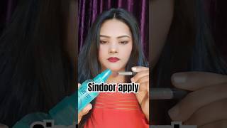 Sindoor apply trending makeup viralvideo love youtubeshorts MissRose452 [upl. by Rebba]