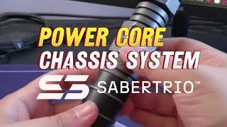 WE HAVE BEEN WAITING FOR THIS  The Sabertrio Power Core Chassis System Demo [upl. by Neelra]