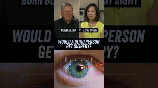 Would A Blind Person Get Surgery To See  Born Blind vs Lost Sight  Featuring Christine Ha [upl. by Suoivatnod]