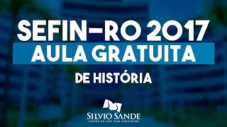 AULA GRATUITA SEFINRO HISTORIA [upl. by Mazel]