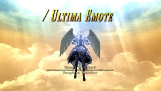 FFXIV Ultima Emote [upl. by Rosel545]