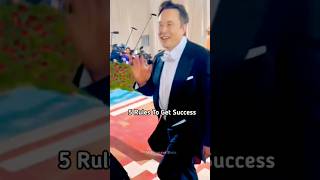 5 Rules To Get Success 🔥💯 Billionaire Motivation Elon Musk sigmarule motivation success shorts [upl. by Lavoie634]