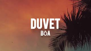 Bôa  Duvet Lyrics [upl. by Chapell]