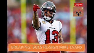 Tampa Bay Buccaneers  BREAKING NEWS  Mike Evans Resigns with the Bucs  Baker Mayfield Next  TB [upl. by Llarret660]