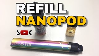 REFILL NANOSTIX SANGAT MUDAH DAN JIMAT [upl. by Lesak]