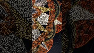 mandala dotstutorial dotmandalaart 3dart 3ddots666 [upl. by Notneiuq]