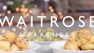 Roast Potatoes 3 ways  Waitrose amp Partners [upl. by Cumine]