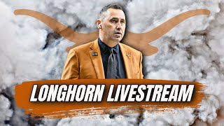 Longhorn Livestream  Texas trounces Colorado State 520  Looking Ahead to Michigan  Recruiting [upl. by Yedorb]