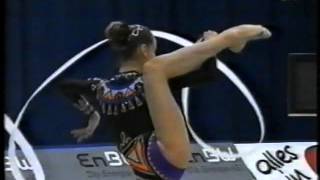 Yulia BARSUKOVA RUS ribbon  2000 Karlsruhe Masters winners final [upl. by Epotimet]