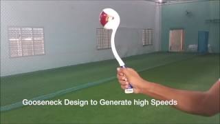 SpeedArm Cricket Ball Thrower  A product by Leverage [upl. by Cooe]