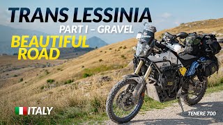 Trans Lessinia – beautiful gravel road in Italy Riding on Tenere 700 [upl. by Gabriellia]