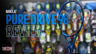 Babolat Pure Drive 98 Tennis Racquet Review  Tennis Express [upl. by Iene326]