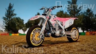 GTA 4EFLC Honda CRF 450 Turbo Motard [upl. by Eskill]