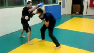 agressive Defence Boxing Drills [upl. by Nidia679]