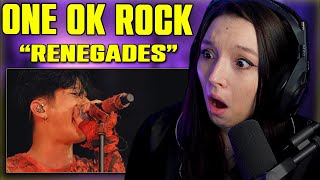 ONE OK ROCK  Renegades  FIRST TIME REACTION  2023 Luxury Disease Japan Tour [upl. by Alyt]