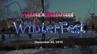 Canadas Wonderland Winterfest 2019 [upl. by Trembly]