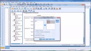 Spearmans RankOrder Correlation in SPSS [upl. by Anyek]