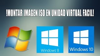 Crear unidad virtual y montar imagen iso de Windows 788110 [upl. by Nollek]