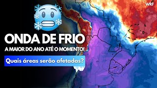 100524 🔴 ONDA DE FRIO CONGELANTE À FRENTE  ALERTA DE FRIO INTENSO GEADAS PELO SUL [upl. by Grantley]