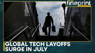 Tech sector layoffs in 2024 Tech layoffs exceed 124000 in 2024 as industry struggles  WION [upl. by Yerd]