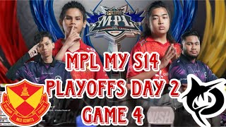 GAME 4 SRG VS TODAK  MPL MY S14 PLAYOFFS DAY 2 MLBBKHMERCONTENTS2024 [upl. by Heath]