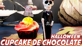 Halloween Cupcakes de Chocolate [upl. by Darrey719]