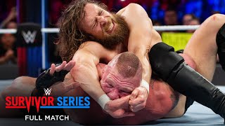 FULL MATCH  Brock Lesnar vs Daniel Bryan  Champion vs Champion Match Survivor Series 2018 [upl. by Landahl]