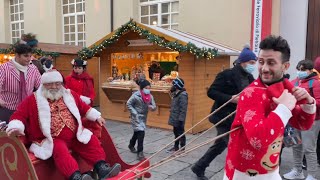 Mercatini di Natale a Piertarsa Napoli nella vecchia stazione Dicembre 2021 pietrarsa [upl. by Barthol699]