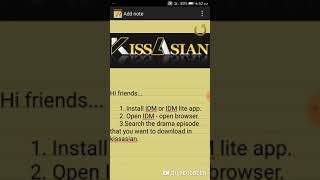 How to download dramas using KissAsian [upl. by Enisaj551]