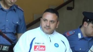 Aversa CE  Estorsioni 10 arresti contro il gruppo Venosa del clan dei casalesi live 050612 [upl. by Aivirt]