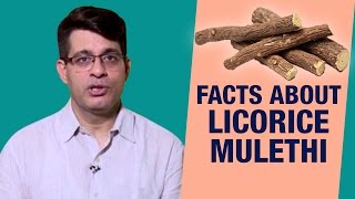 Mulethi or Licorice Benefits And Uses By Dr Parameshwar In Hindi  Home Remedies For Healthy Life [upl. by Ellennahs]