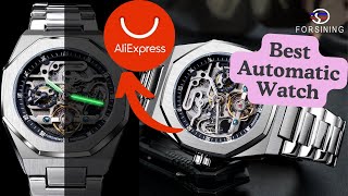 Forsining Casual Automatic Watch  Mens Wristwatches  Luminous Military Watches [upl. by Einohpets]