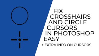 CROSSHAIRS CURSOR PROBLEM SOLVED  MORE CURSOR TRICKS [upl. by Nnaasil]