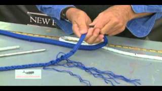 splicing double braid [upl. by Ibbob]