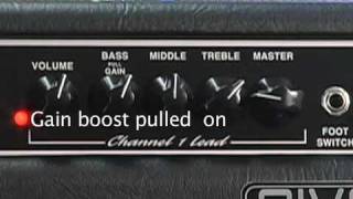 Rivera Clubster Royale Top amp 212 cab full demo amp EQ test [upl. by Dehlia]